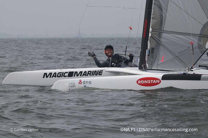 A Class Cat Worlds at Medemblik final day photo copyright Gordon Upton taken at Regatta Center Medemblik and featuring the A Class Catamaran class