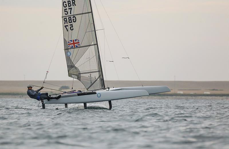 Adam May wins the A Class Cat UK Nationals at the WPNSA - photo © Helena Darvelid / www.sailrocket.com