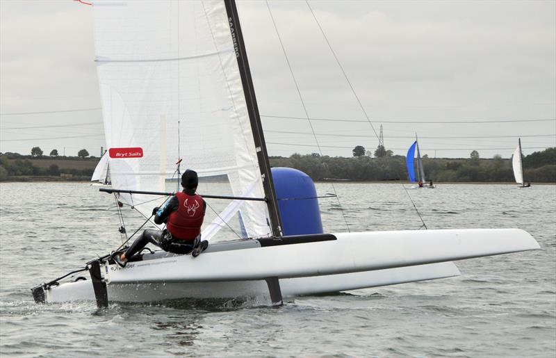 Grafham Cat Open 2019 photo copyright Nick Champion / www.championmarinephotography.co.uk taken at Grafham Water Sailing Club and featuring the A Class Catamaran class