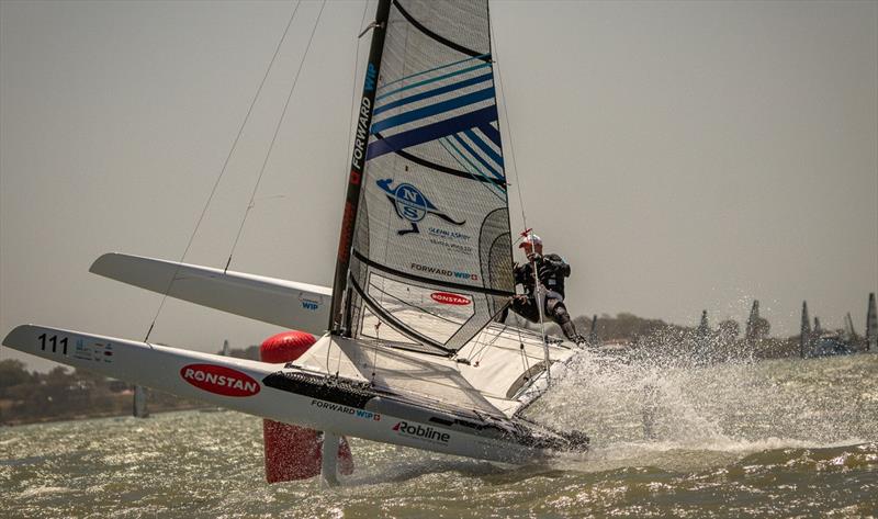 a class catamaran top speed