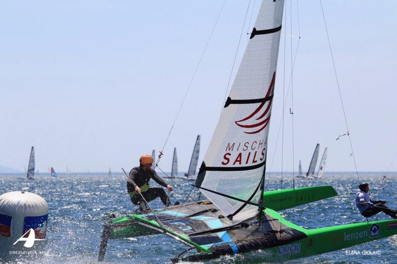 Final day - 7th European Spring Championship photo copyright Elena Giolai taken at Circolo Vela Arco and featuring the A Class Catamaran class