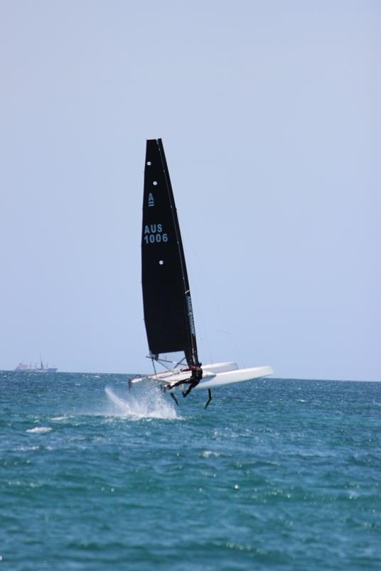 WAXIT National Championship photo copyright Kathy Miles taken at Jervoise Bay Sailing Club and featuring the A Class Catamaran class