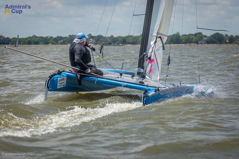 Micky Todd, the Classic Division winner at the A Cat Admiral's Cup 2022 - photo © Gordon Upton / www.guppypix.com