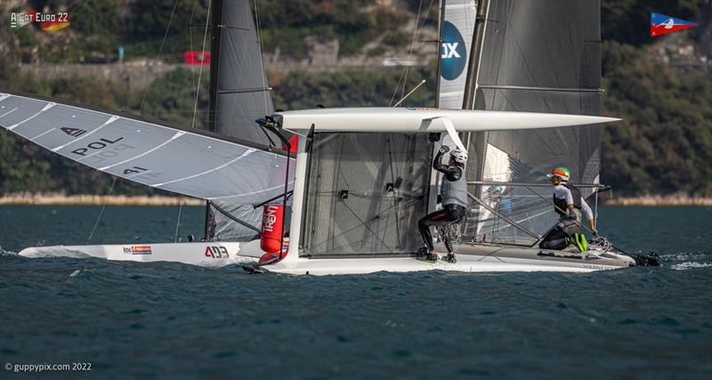 A-Class European Championships day 2 - photo © Gordon Upton / www.guppypix.com