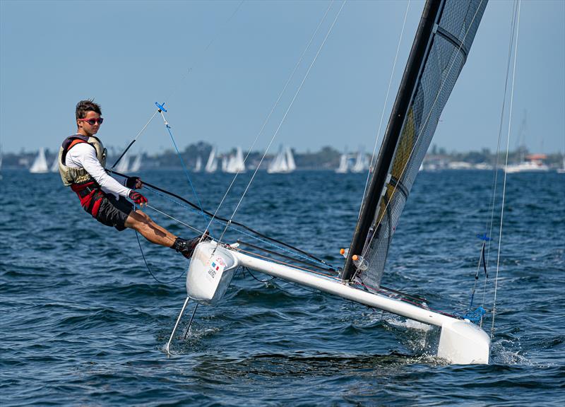 Helly Hansen Sailing World Regatta Series St. Petersburg - Day 1 photo copyright Walter Cooper / Sailing World taken at St. Petersburg Yacht Club, Florida and featuring the A Class Catamaran class