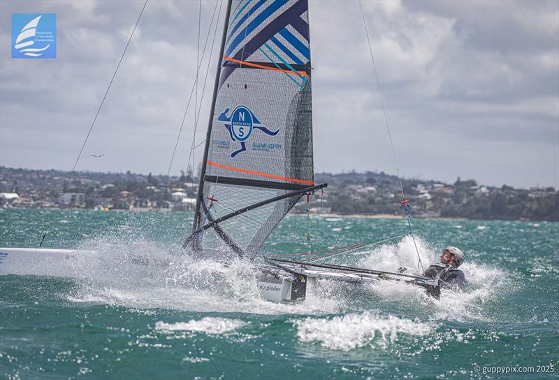 Day 4 - 2025 Predictwind A-Class World Championships - November 14, 2025 - Milford NZ - photo © Gordon Upton / www.guppypix.com