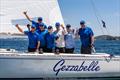 Allen Stormon and the winning Gezzabelle crew - Adams 10 National Championship 2026 &copy; Beau Outteridge