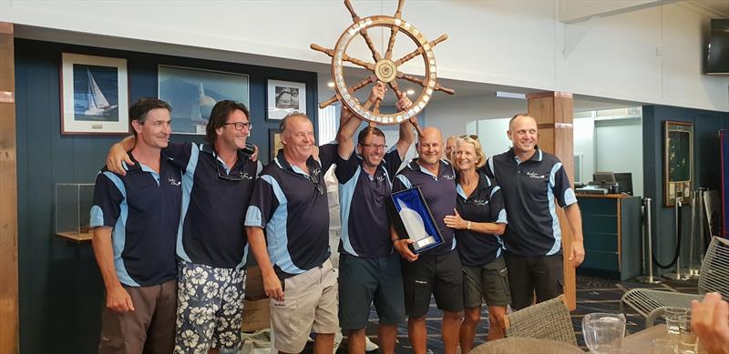 2019 Adams 10 National Championship photo copyright Garth Riley taken at Lake Macquarie Yacht Club and featuring the Adams 10 class
