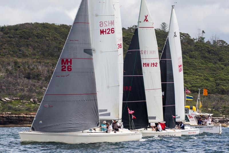 Adams 10 start day 2 - Sydney Harbour Regatta 2020 - photo © Andrea Francolini