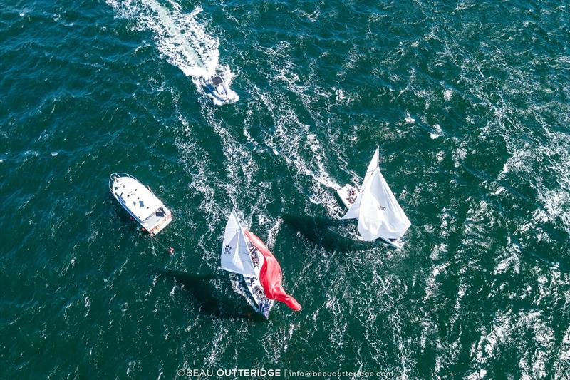 Close finish 2021 Adams 10 National Championships - photo © Beau Outteridge