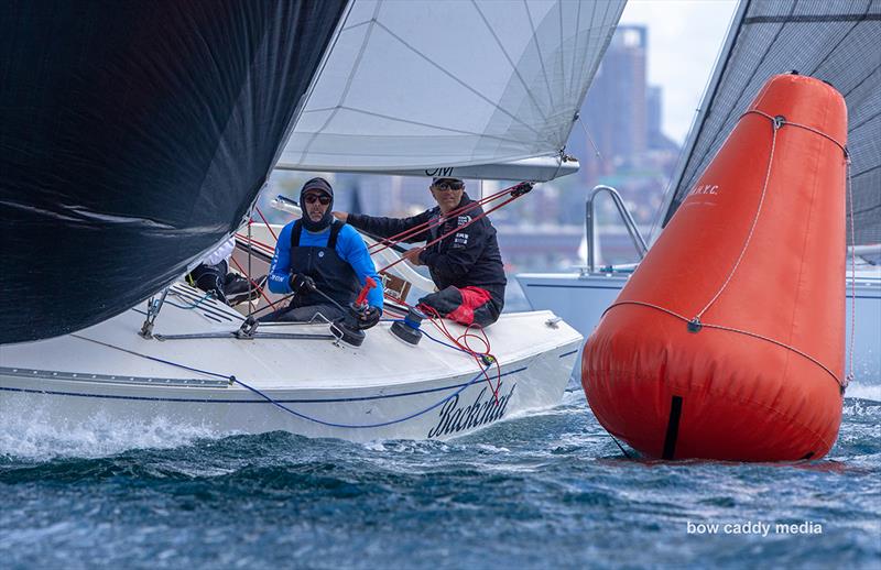 Tom Braidwood and the Backchat crew - photo © Bow Caddy Media