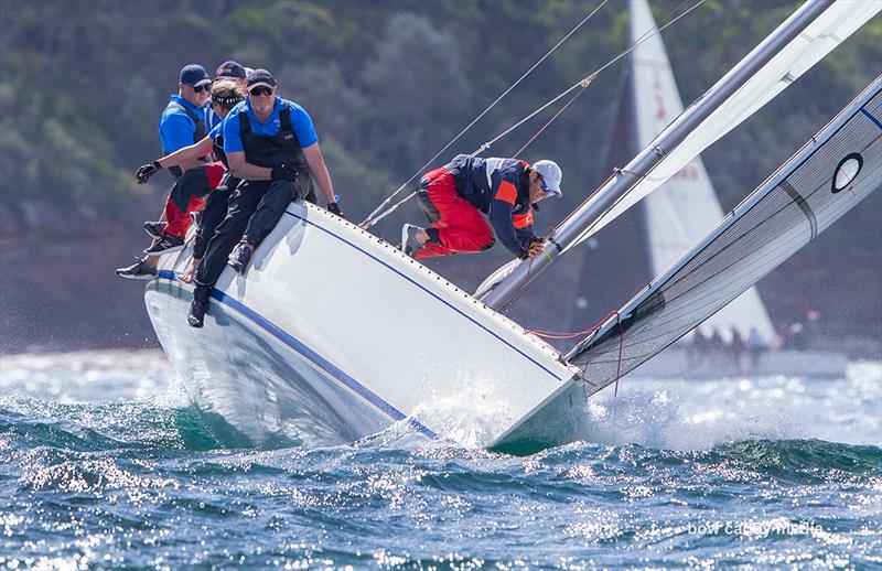 Gust on! photo copyright Bow Caddy Media taken at  and featuring the Adams 10 class