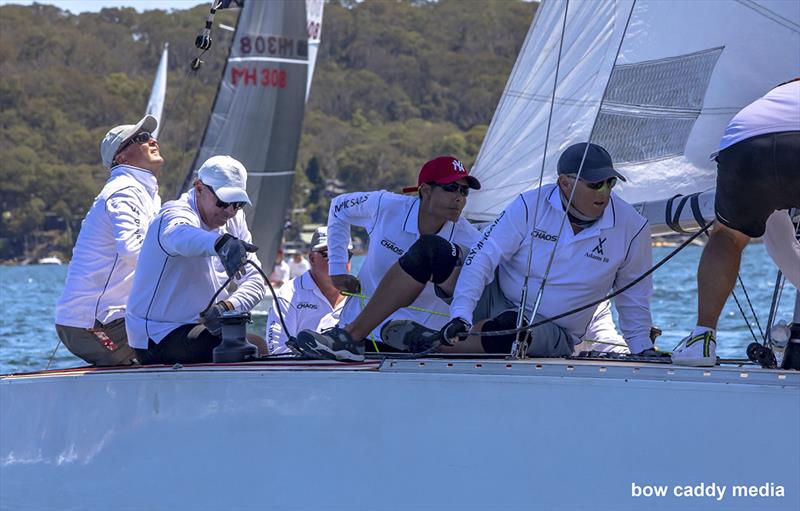 Adams 10 Australian Championships, Pittwater, February 2023 photo copyright Bow Caddy Media taken at Royal Prince Alfred Yacht Club and featuring the Adams 10 class