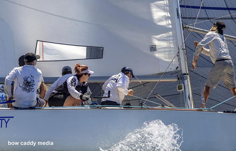 Adams 10 Australian Championships, Pittwater, February 2023 photo copyright Bow Caddy Media taken at Royal Prince Alfred Yacht Club and featuring the Adams 10 class