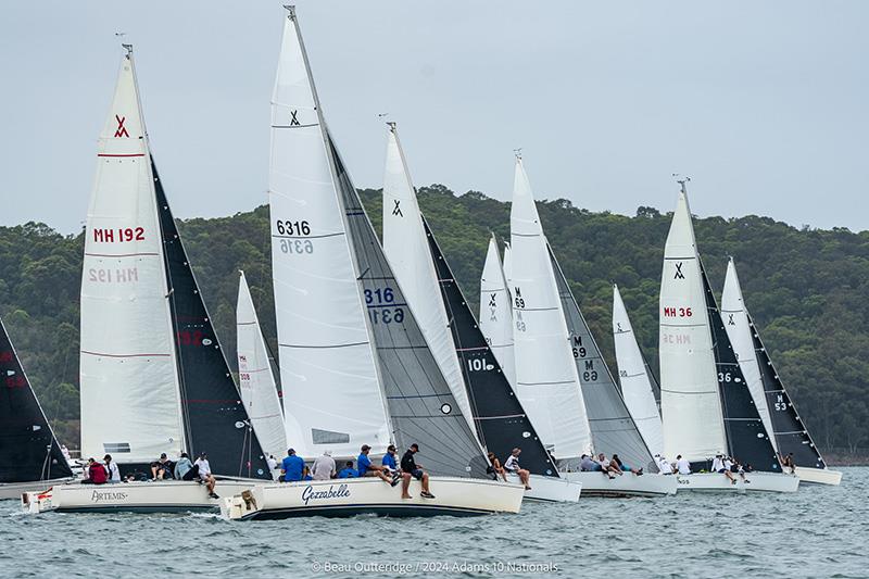 Adams 10 National Championships 2024 photo copyright Beau Outteridge taken at Lake Macquarie Yacht Club and featuring the Adams 10 class