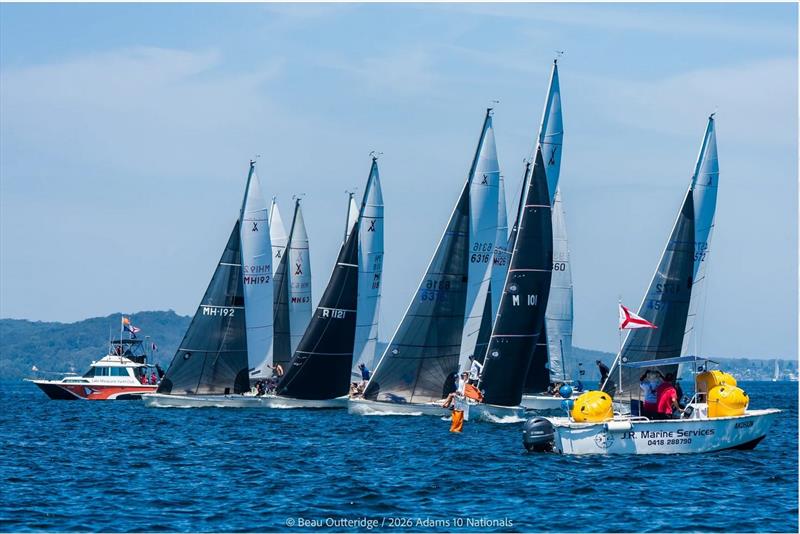 Adams 10 National Championship 2026 photo copyright Beau Outteridge taken at Lake Macquarie Yacht Club and featuring the Adams 10 class