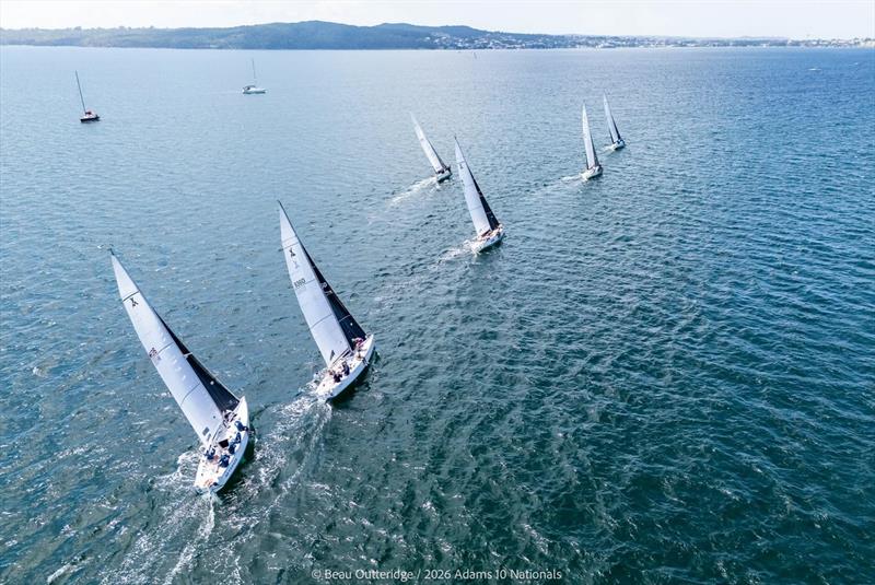 Adams 10 National Championship 2026 photo copyright Beau Outteridge taken at Lake Macquarie Yacht Club and featuring the Adams 10 class