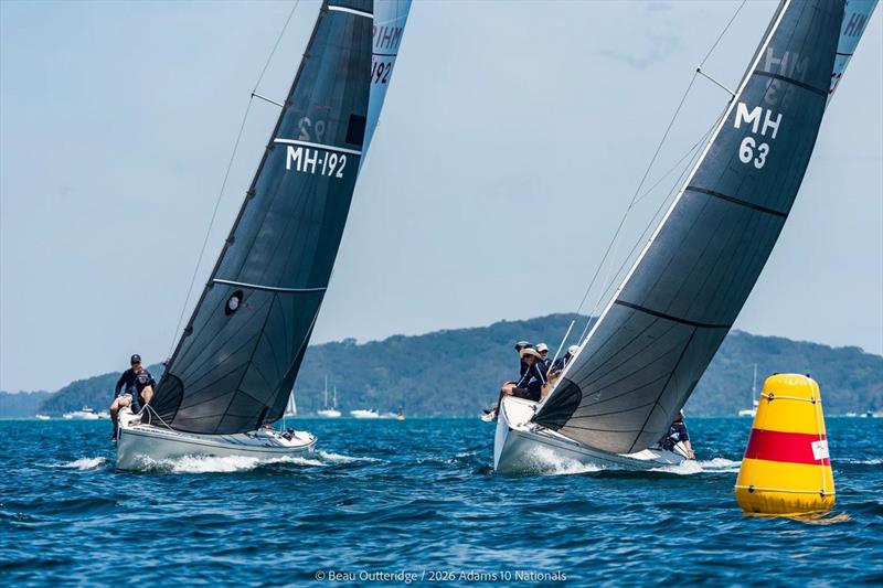 Adams 10 National Championship 2026 photo copyright Beau Outteridge taken at Lake Macquarie Yacht Club and featuring the Adams 10 class
