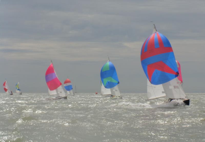 Ajax Nationals at Harwich 2015 photo copyright Bob Portway taken at Royal Harwich Yacht Club and featuring the Ajax class