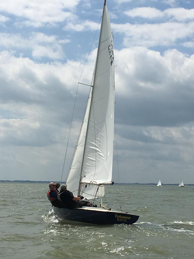 Ajax Nationals in Dovercourt Bay photo copyright Will Patten taken at Royal Harwich Yacht Club and featuring the Ajax class