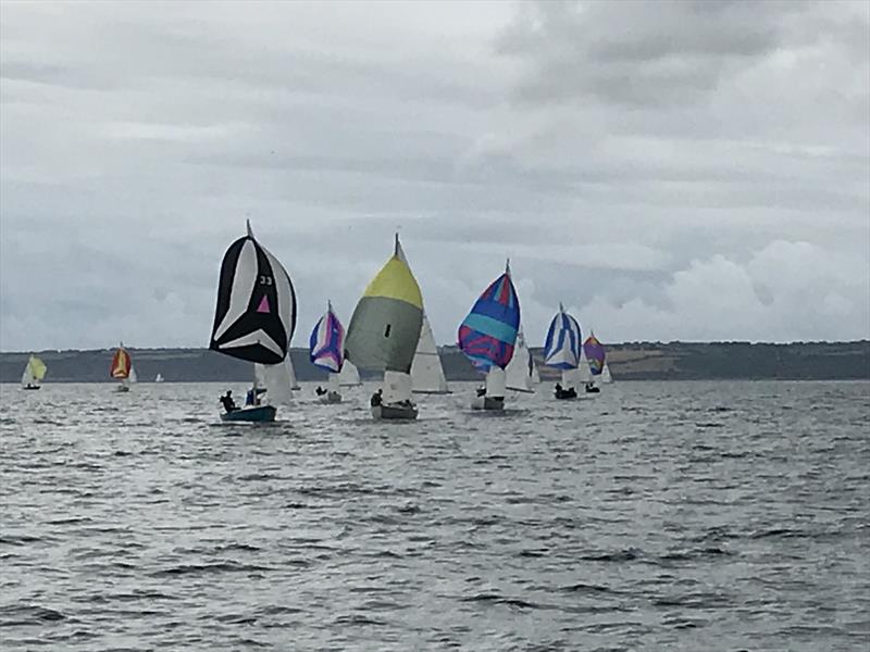 Ajax Nationals at St. Mawes photo copyright Mike Grice taken at St. Mawes Sailing Club and featuring the Ajax class