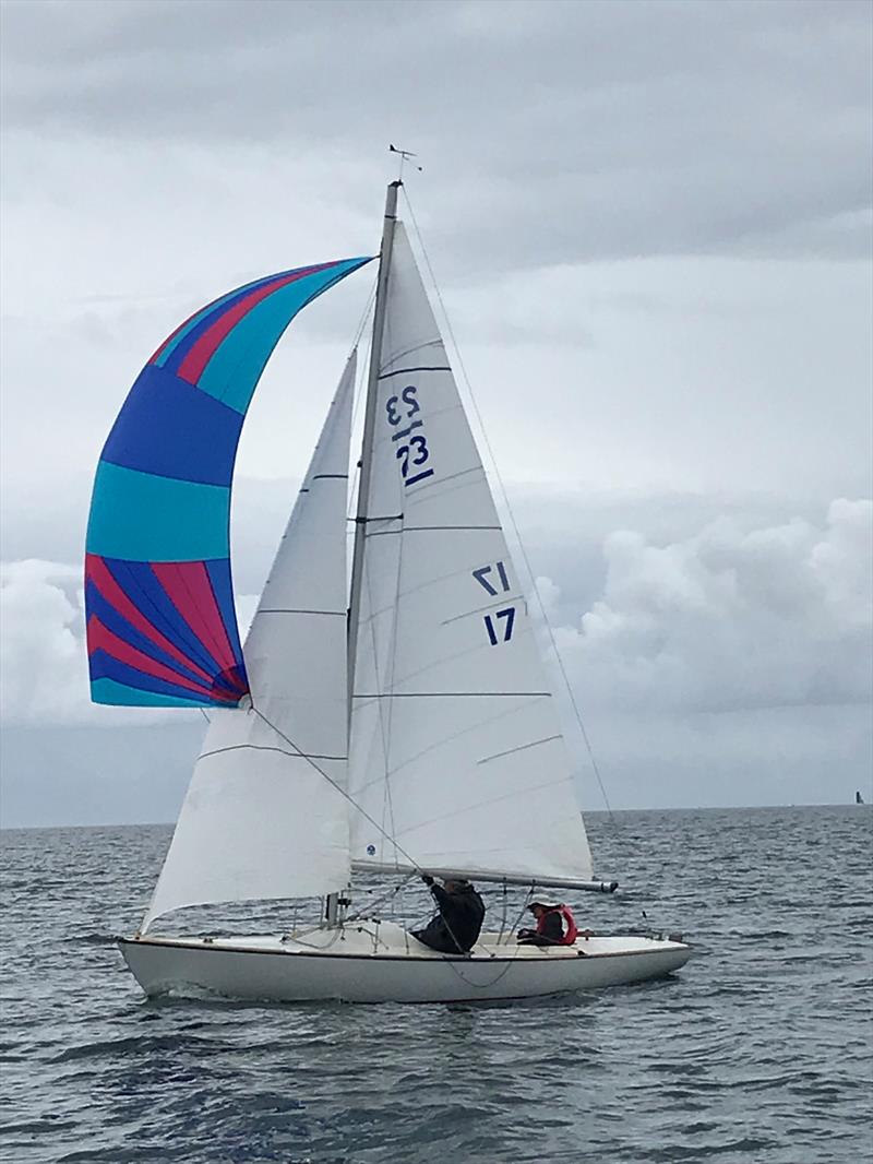 Ajax Nationals at St. Mawes photo copyright Mike Grice taken at St. Mawes Sailing Club and featuring the Ajax class