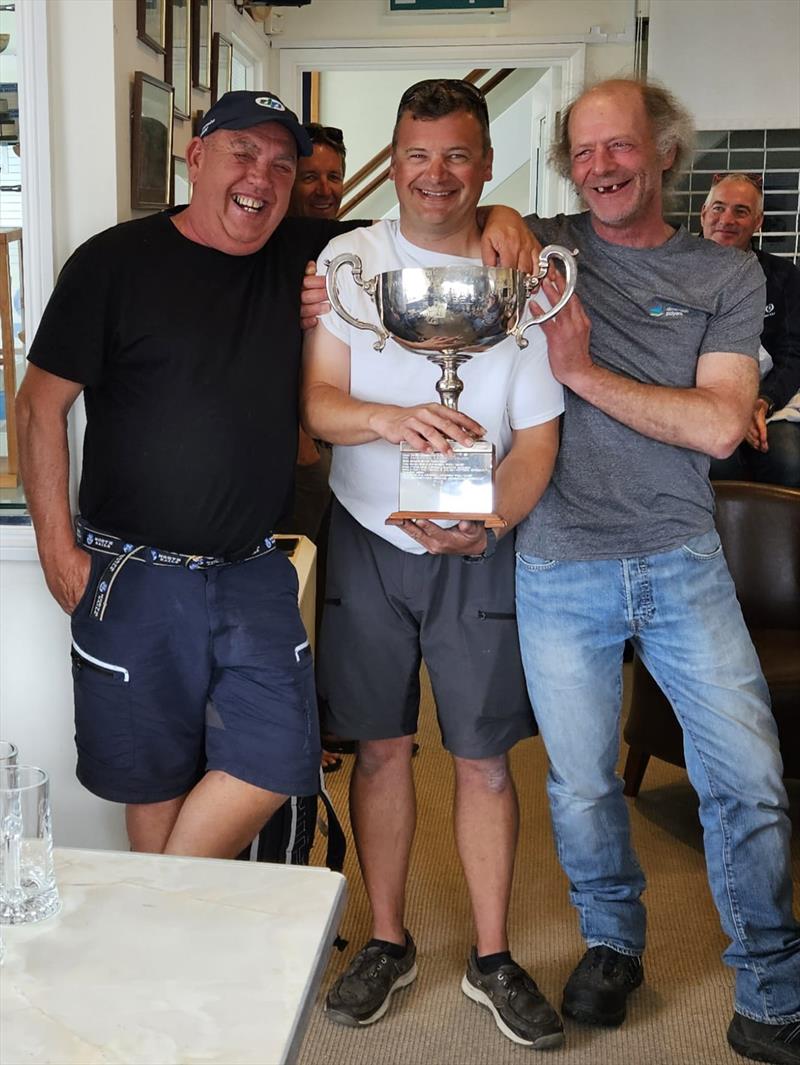 Troy wins the 2023 Ajax Nationals at St. Mawes photo copyright Jenna Robbins taken at St. Mawes Sailing Club and featuring the Ajax class