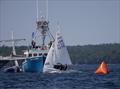 Albacore Internationals at Shelburne, Nova Scotia day 1 © Pauline Rook