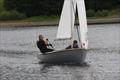 Judy & Paul Armstrong win the Albacore Inlands 2026 at Ogston &copy; Glynn Rawson