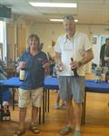 Mike Banner & Colin Gardiner finish 2nd in the Albacore Inlands 2026 at Ogston &copy; Glynn Rawson