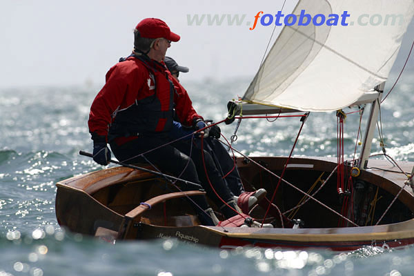 Great racing for the Albacore nationals at Swanage photo copyright Mike Rice / www.fotoboat.com taken at Swanage Sailing Club and featuring the Albacore class