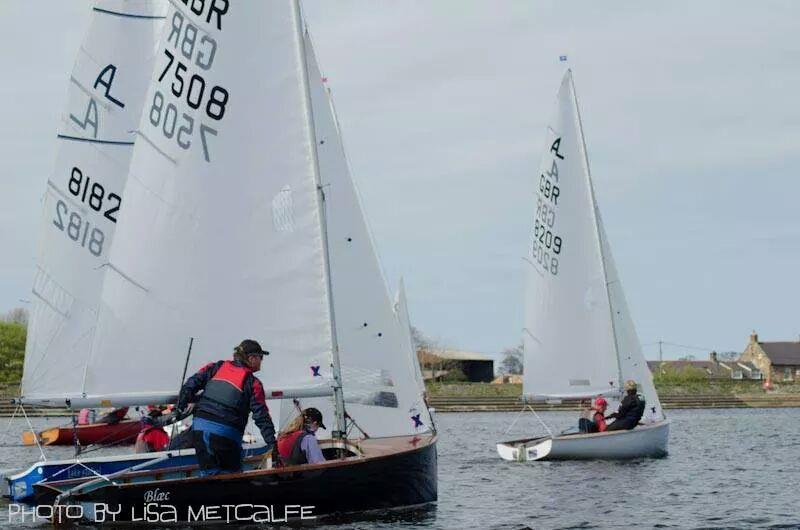 Albacore Inlands at Scaling Dam photo copyright Lisa Metcalfe taken at Scaling Dam Sailing Club and featuring the Albacore class