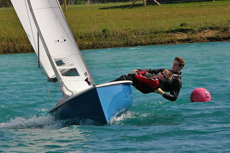 Albacore Open Meeting at Maidenhead photo copyright Jenni Heward-Craig taken at Maidenhead Sailing Club and featuring the Albacore class