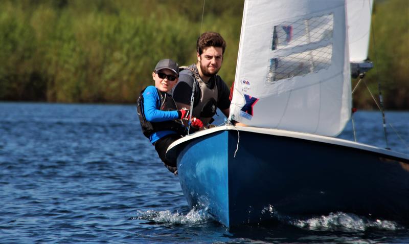 Albacores at Maidenhead photo copyright Jennifer Heward-Craig taken at Maidenhead Sailing Club and featuring the Albacore class