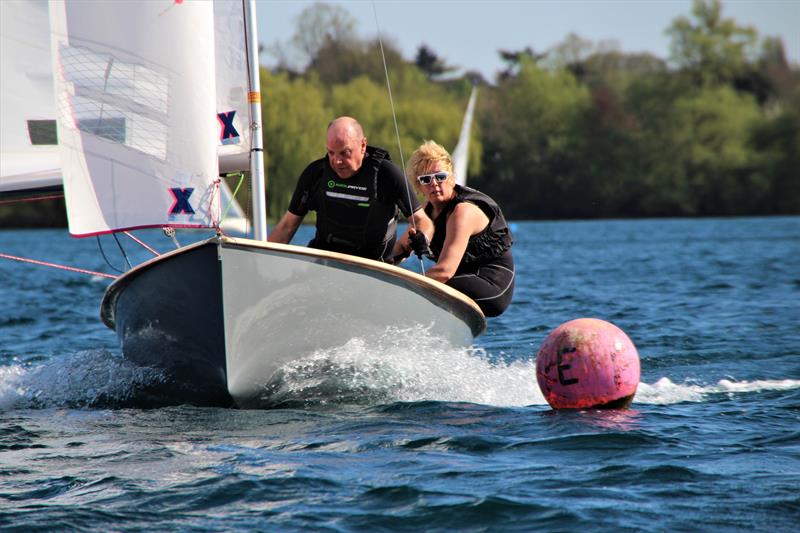 Albacores at Maidenhead photo copyright Jennifer Heward-Craig taken at Maidenhead Sailing Club and featuring the Albacore class