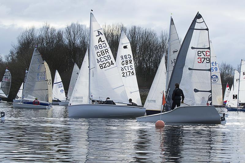 Leigh & Lowton Tipsy Icicle Series Week 5 photo copyright Gerard van den Hoek taken at Leigh & Lowton Sailing Club and featuring the Albacore class