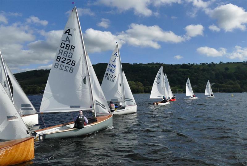 Albacore Northern Championship at Bala photo copyright John Hunter taken at Bala Sailing Club and featuring the Albacore class