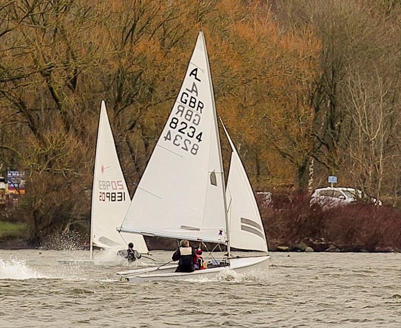 Leigh & Lowton Tipsy Icicle Week 2 photo copyright Gerard van den Hoek taken at Leigh & Lowton Sailing Club and featuring the Albacore class