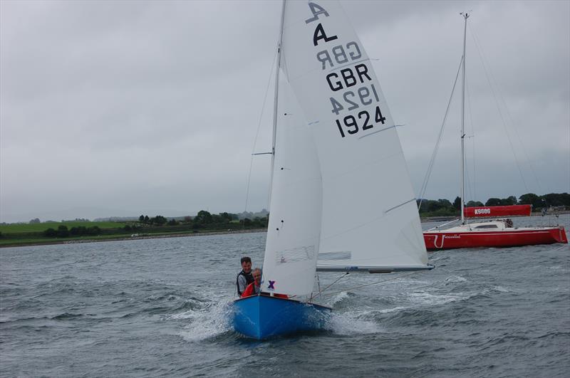 Terry & Ross Macloed during the Scottish Albacore Championships photo copyright Jaqui Sleeman taken at Invergordon Boating Club and featuring the Albacore class