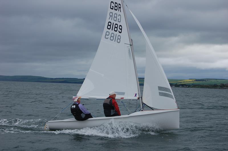 Judy & Paul Armstrong win the Scottish Albacore Championships photo copyright Jaqui Sleeman taken at Invergordon Boating Club and featuring the Albacore class