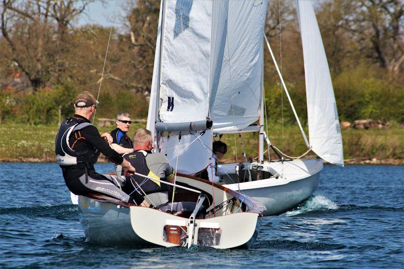 Albacore open meeting at Maidenhead photo copyright Jenni Heward-Craig taken at Maidenhead Sailing Club and featuring the Albacore class