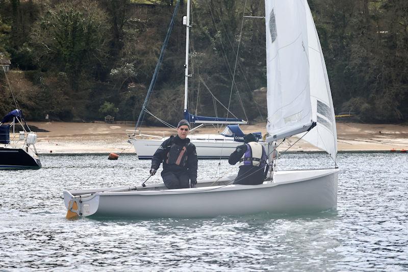 Salcombe Yacht Club Spring Series Race 4 photo copyright Lucy Burn taken at Salcombe Yacht Club and featuring the Albacore class