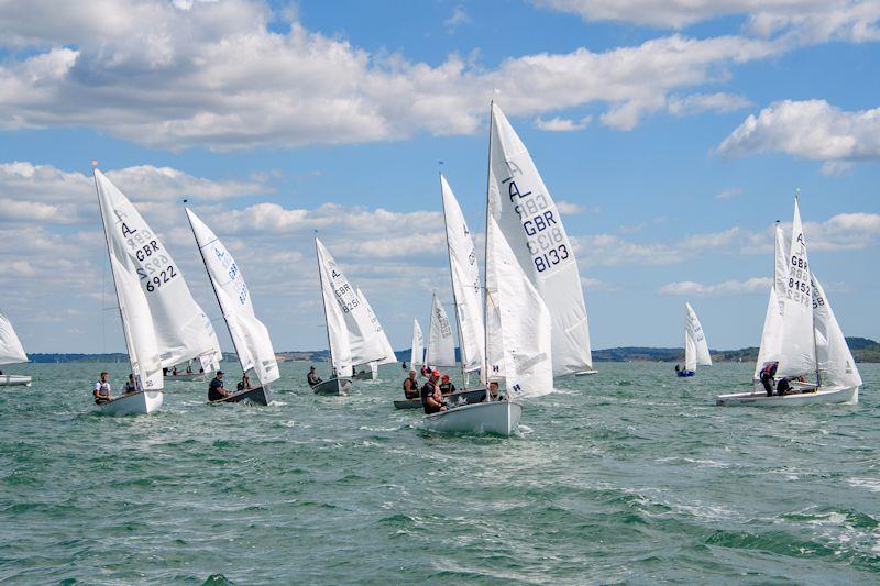 Noble Marine Albacore National Championships at Royal Lymington photo copyright Paul French taken at Royal Lymington Yacht Club and featuring the Albacore class