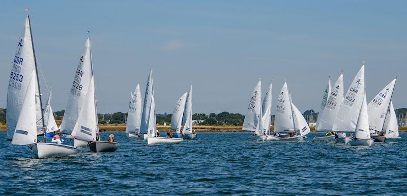 Noble Marine Albacore National Championships at Royal Lymington photo copyright Paul French taken at Royal Lymington Yacht Club and featuring the Albacore class