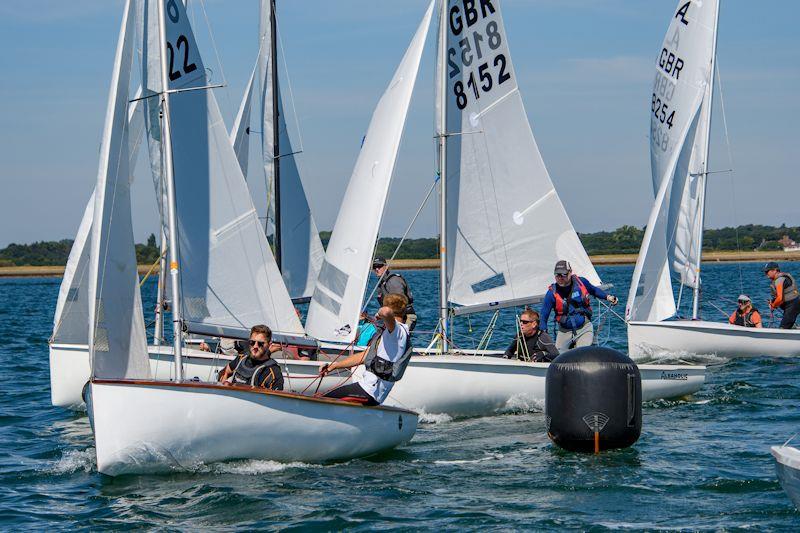 Noble Marine Albacore National Championships at Royal Lymington photo copyright Paul French taken at Royal Lymington Yacht Club and featuring the Albacore class