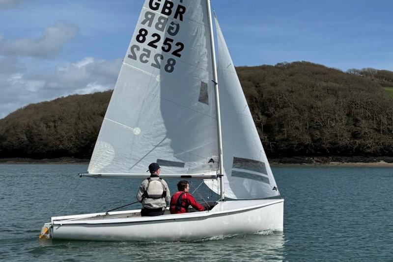 Salcombe Yacht Club Spring Series race 4 photo copyright M White taken at Salcombe Yacht Club and featuring the Albacore class