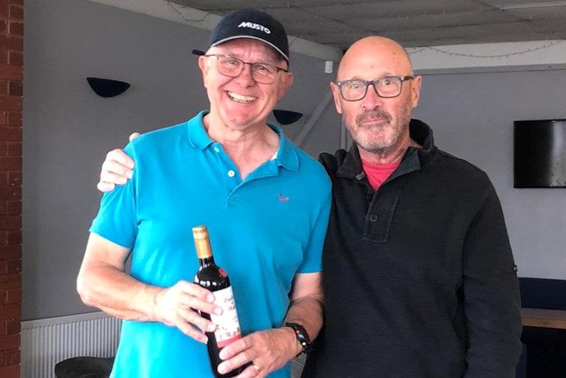 Jeremy Shinton and Harry Ashworth, overall winners - Albacore open meeting at Bartley photo copyright David Lucas taken at Bartley Sailing Club and featuring the Albacore class