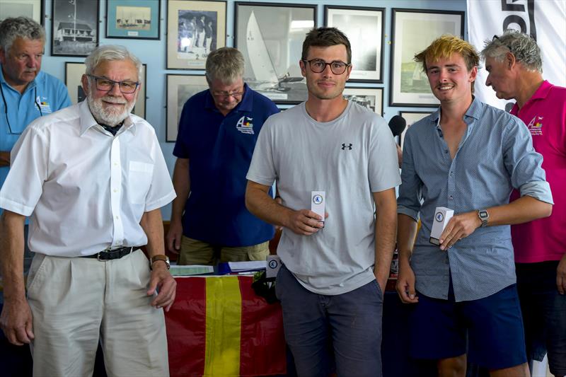 Cameron Moss and Simon Law finish 3rd in the Noble Marine Albacore Nationals at Thorpe Bay - photo © David Maynard / www.alleycatphotographer.com