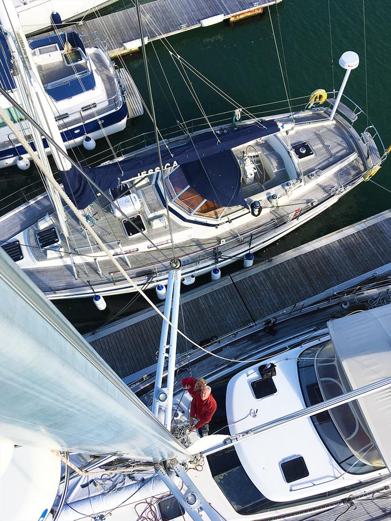 The Allspars team at work photo copyright Allspars taken at  and featuring the  class