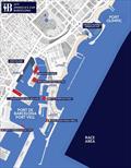 Base and team locations - 2024 America's Cup - Barcelona © Ryan Pellett